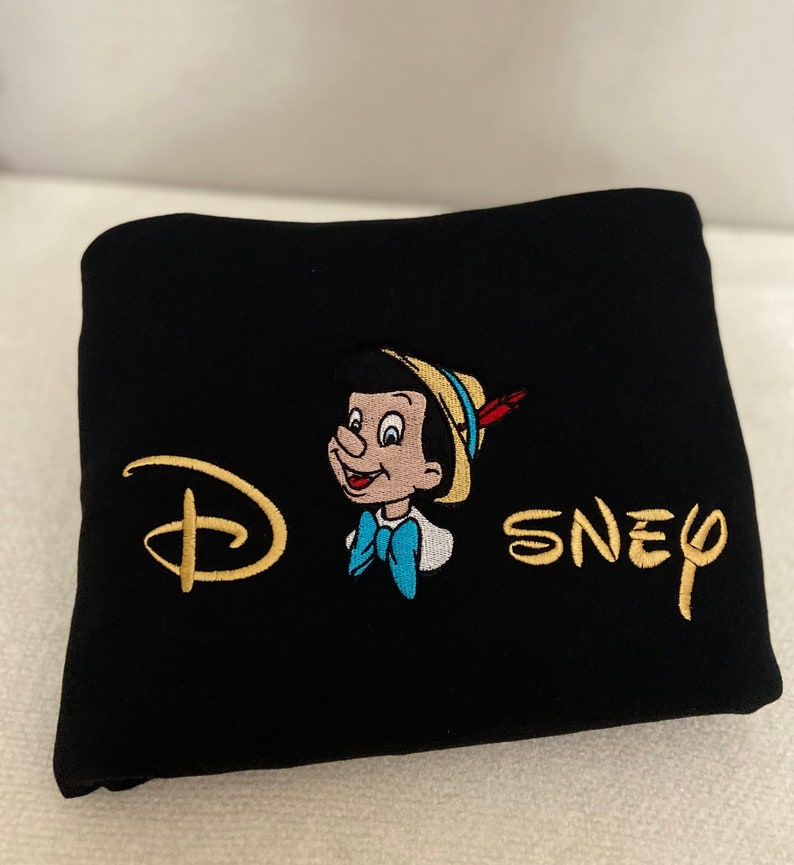 Disney X Pinocchio Embroidered Sweatshirt