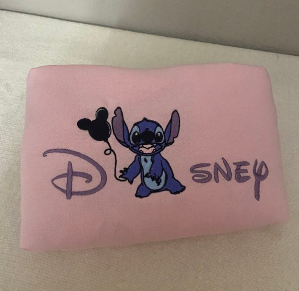 Disney X Stitch Embroidered Sweatshirt