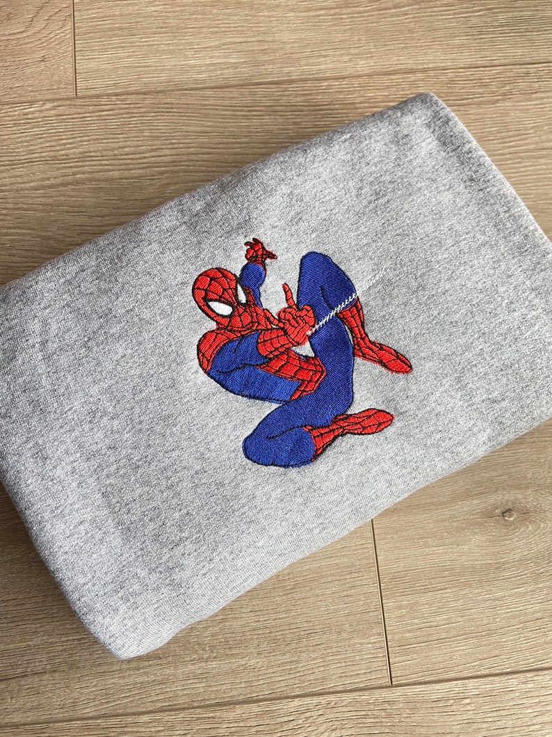 Marvel Spiderman Embroidered Sweatshirt