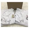 Tom X Jerry Couple Custom Embroidered Hoodie