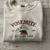 Southern California Cactus Sweatshirt Embroidered