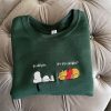 Rome Italy Embroidered Sweatshirt