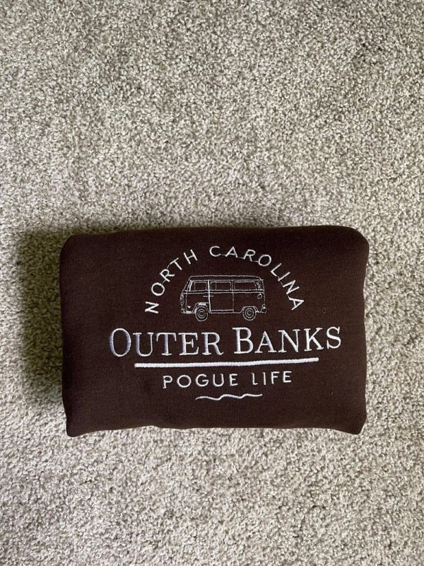 Outer Banks Pogue Life Embroidered Sweatshirt