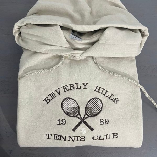 Beverly Hills Tennis Club Embroidered Sweatshirt