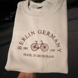 Berlin Germany Embroidered Crewneck