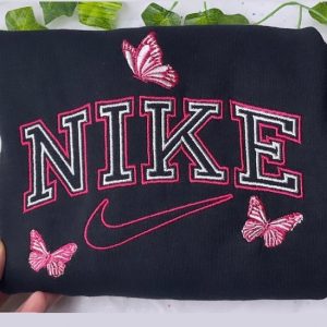 Nike X Butterfly Embroidered Crewneck