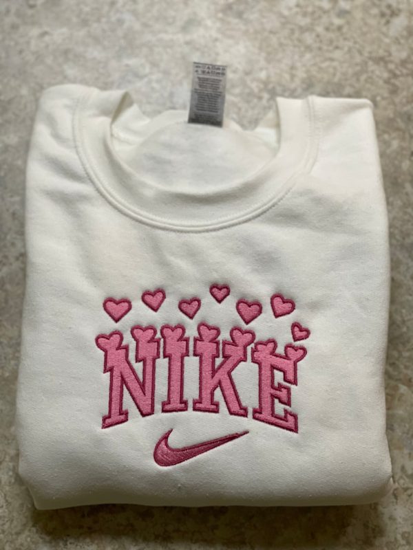 Nike X Hearts Embroidered Sweatshirt
