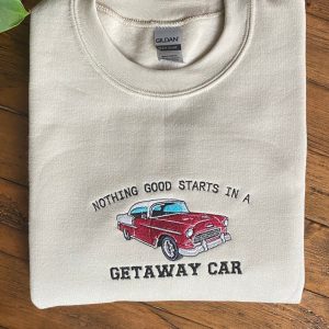 Taylor Swift Reputation Getaway Car Embroidered Sweatshirt