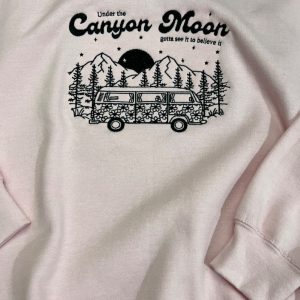 Harry Styles Embroidered Sweatshirt Canyon Moon