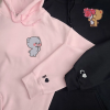 Milk And Mocha Bears Embroidered Sweatshirt